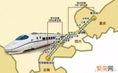 渝昆高铁最新线路图及站点
