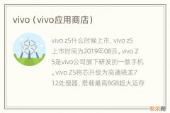 vivo应用商店 vivo