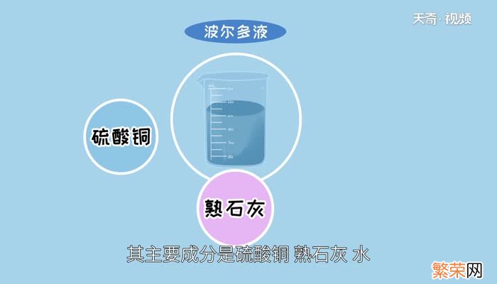 波尔多液的主要成分 波尔多液主要成分是什么