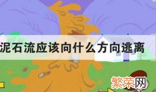 山体发生泥石流应该向什么方向逃离 发生山体发生泥石流如何逃生