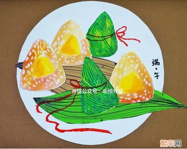 小学生热爱和平儿童画作品 端午节画画作品图片