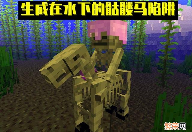 《我的世界》中文Minecraft 我的世界怎样在mc获得一匹骷髅马