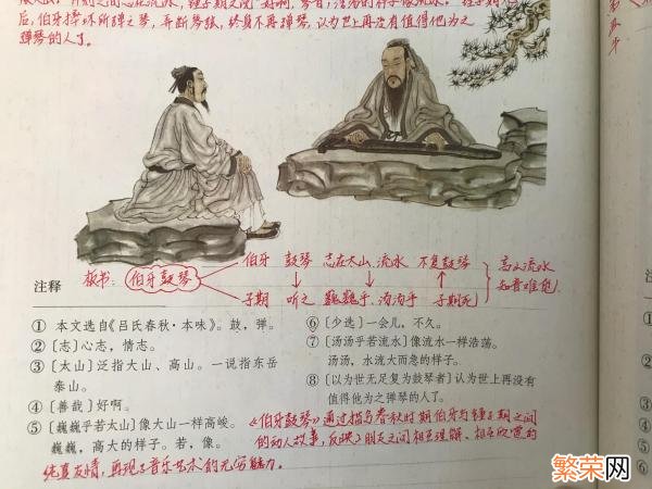 部编版六年级上册伯牙鼓琴原文及翻译 伯牙鼓琴翻译