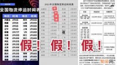 今年快递具体什么时候停运 快递什么时候停运和开始