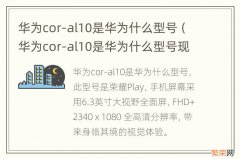 华为cor-al10是华为什么型号现在能值多少钱 华为cor-al10是华为什么型号