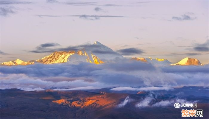 喜马拉雅山有多高 喜马拉雅山有多高多少米