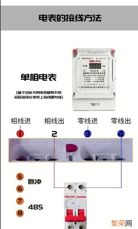 三相三线电能表接线图 电表接线图