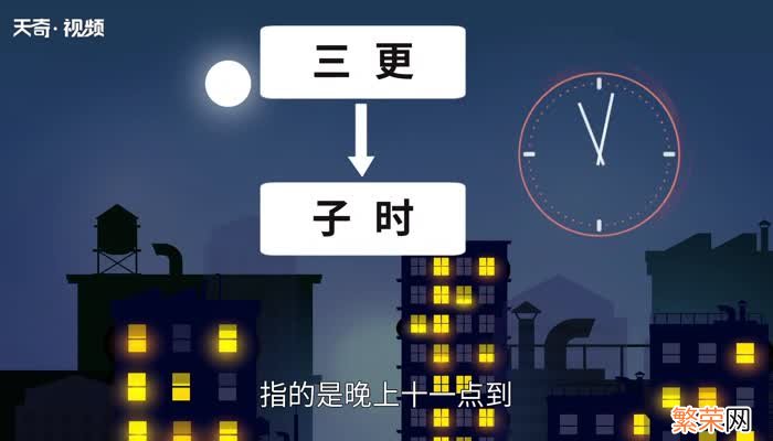 三更半夜的三更指的是几点半夜三更是什么时辰