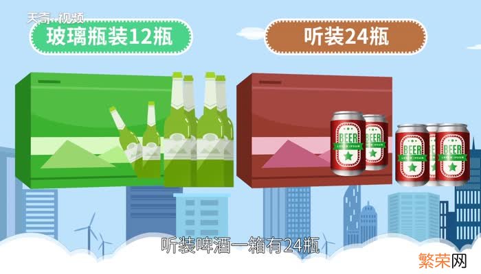 一箱啤酒多少瓶 一箱标准的啤酒是几瓶