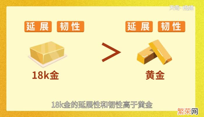 18k金和黄金的区别 18k金和黄金哪个好