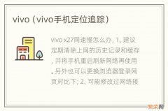 vivo手机定位追踪 vivo