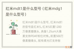 红米mdg1是什么型号 红米mdt1是什么型号