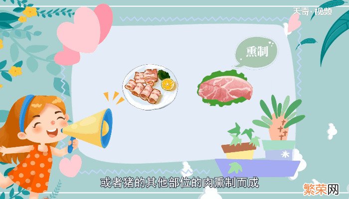 培根肉是什么肉 培根肉是什么肉做的