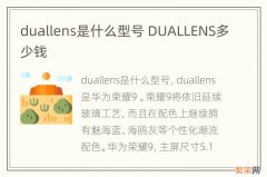 duallens是什么型号 DUALLENS多少钱