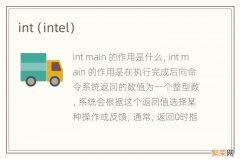 intel int