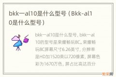 Bkk-al10是什么型号 bkk一al10是什么型号