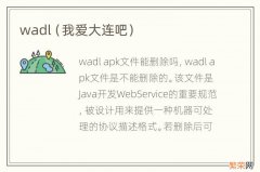 我爱大连吧 wadl