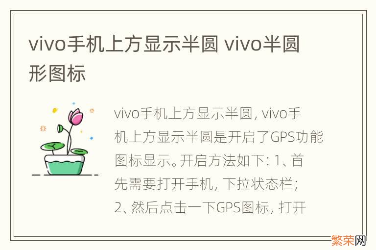 vivo手机上方显示半圆 vivo半圆形图标