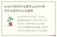 pratl10华为什么型号 pratl10华为什么型号vivo云服务