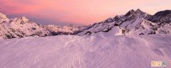 世界上有粉色的雪吗 粉红色的雪