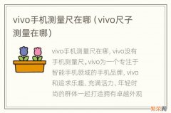 vivo尺子测量在哪 vivo手机测量尺在哪