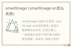 smartlmage on怎么关闭 smartlmage