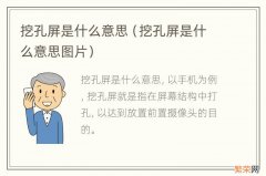 挖孔屏是什么意思图片 挖孔屏是什么意思