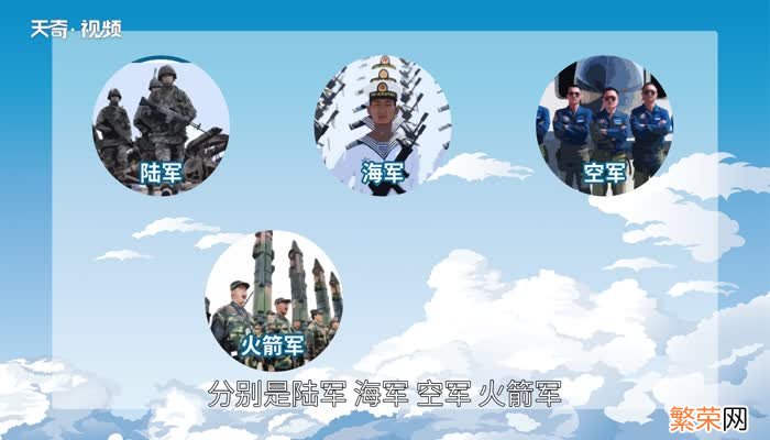 兵种有哪些当兵都有什么兵种