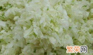 饺子白菜馅的处理方法 饺子白菜馅的处理方法窍门