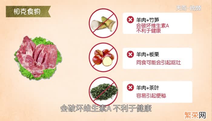 羊肉不能和什么一起吃 吃羊肉的禁忌大全