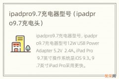 ipadpro9.7充电头 ipadpro9.7充电器型号