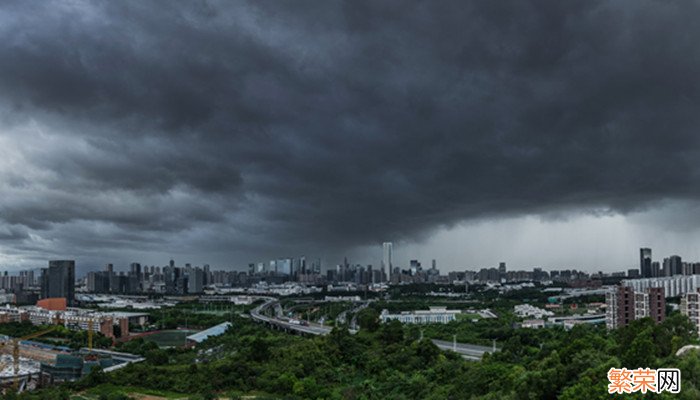 台风路径颜色的分别代表什么 台风是什么颜色