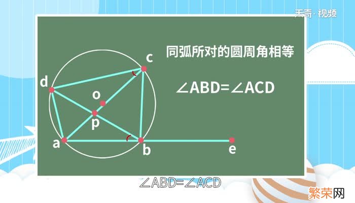 圆内接四边形的性质 圆内接四边形的性质是什么