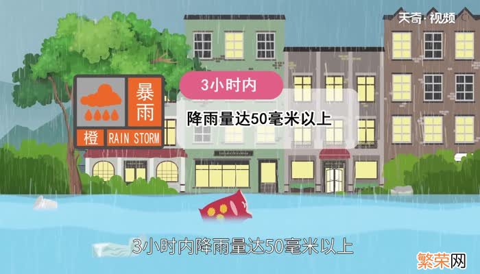 暴雨预警级别颜色四级顺序 暴雨预警级别是怎么划分的