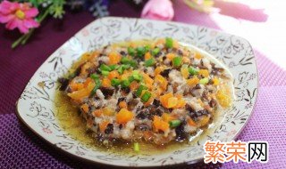 木耳蒸肉饼如何做 木耳蒸肉饼做法