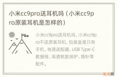 小米cc9pro原装耳机是怎样的 小米cc9pro送耳机吗