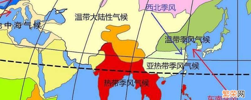 四季分明的是什么地方 四季分明的是什么带