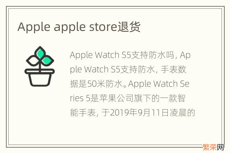 Apple apple store退货