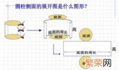 圆柱的侧面是一个什么面,展开后是什么图形 你知道吗