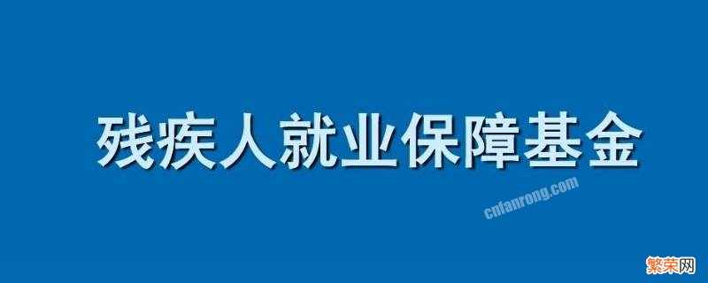 残疾人就业保障金计入什么科目 残疾人就业保障金 科目