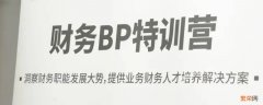 财务bp是什么意思的缩写 财务bp是什么意思？