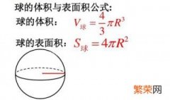 球的体积公式是几年级学的 球的体积公式