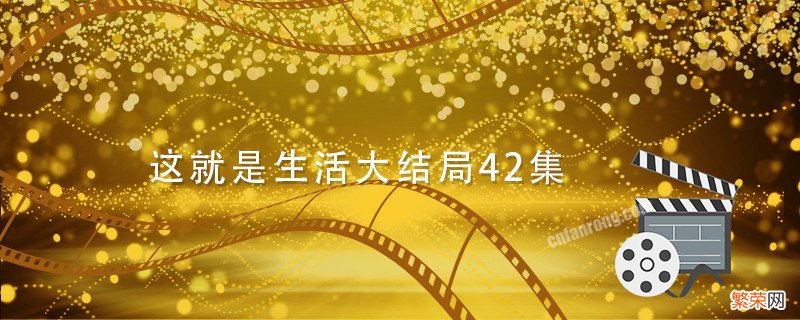 这就是生活大结局42集 这就是生活大结局剧情介绍