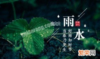 雨水气节有什么特点 雨水节气特点有哪些