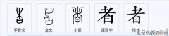 汉字中有很多带“者”字的字,为什么其中很多会发“wu”的音？