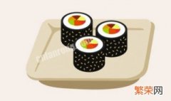 鲜虾寿司的简笔画 鲜虾寿司的简单画法