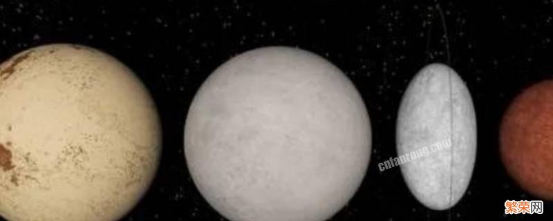 月球直径 冥王星直径