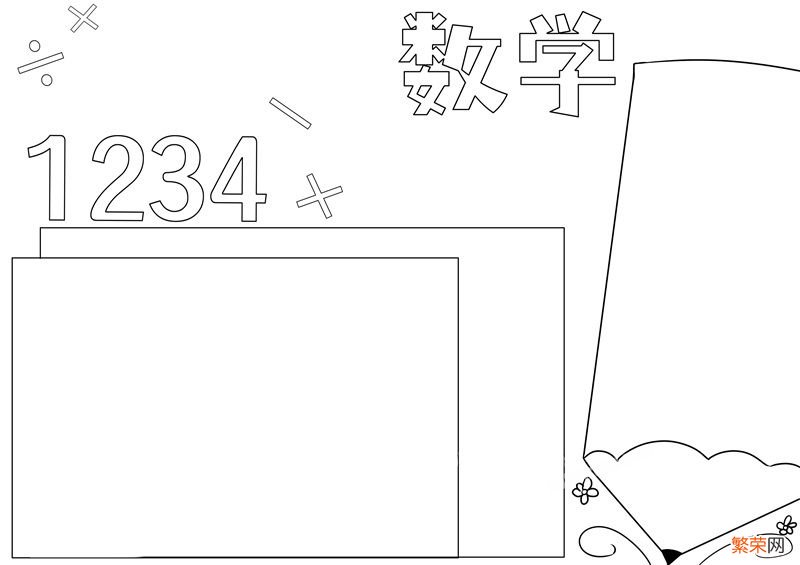 数学手抄报简单又漂亮 数学手抄报怎么画