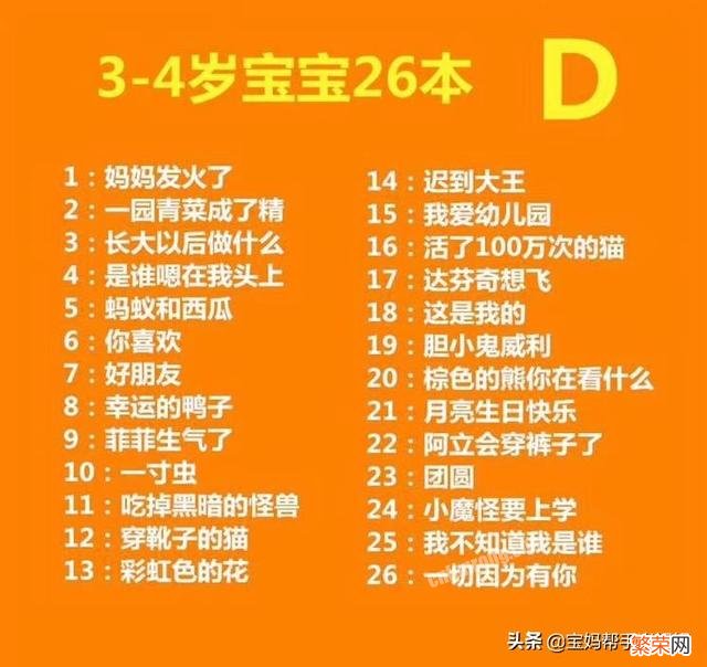 适合2-3岁儿童的绘本有哪些？