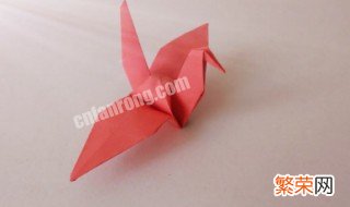 折纸 千纸鹤的做法
